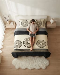 Cubrecama Quilt de Verano King Delgado Ultra Liviano