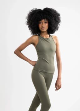 Legging Atenea Stone CompressFitTM Gris L