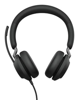 Audifonos Evolve2 40 SE MS USB-C Estereo Negro Negro