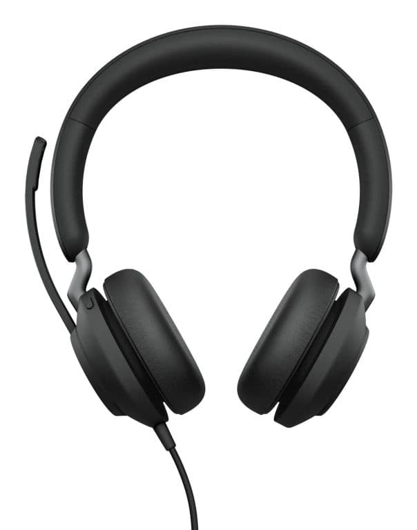 Audifonos Evolve2 40 SE MS USB-C Estereo Negro Negro