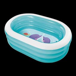 Piscina Infantil Inflable Amigos del Agua 163x107x46 cm