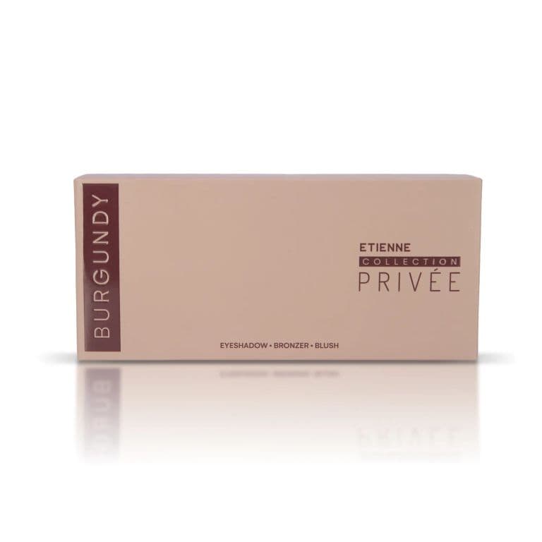 Privee Paleta De Sombras, Rubor Y Bronzer Burgundy