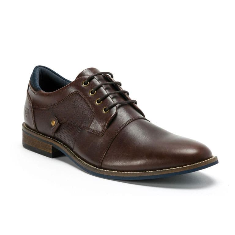 Zapatos Hombre Cuero Denizen-0-01-Cafe1 Cafe 40
