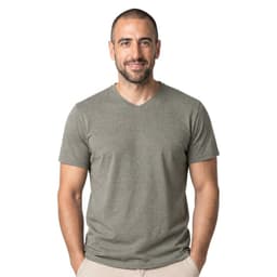 Polera Cuello V Hombre Verde Verones 2XL