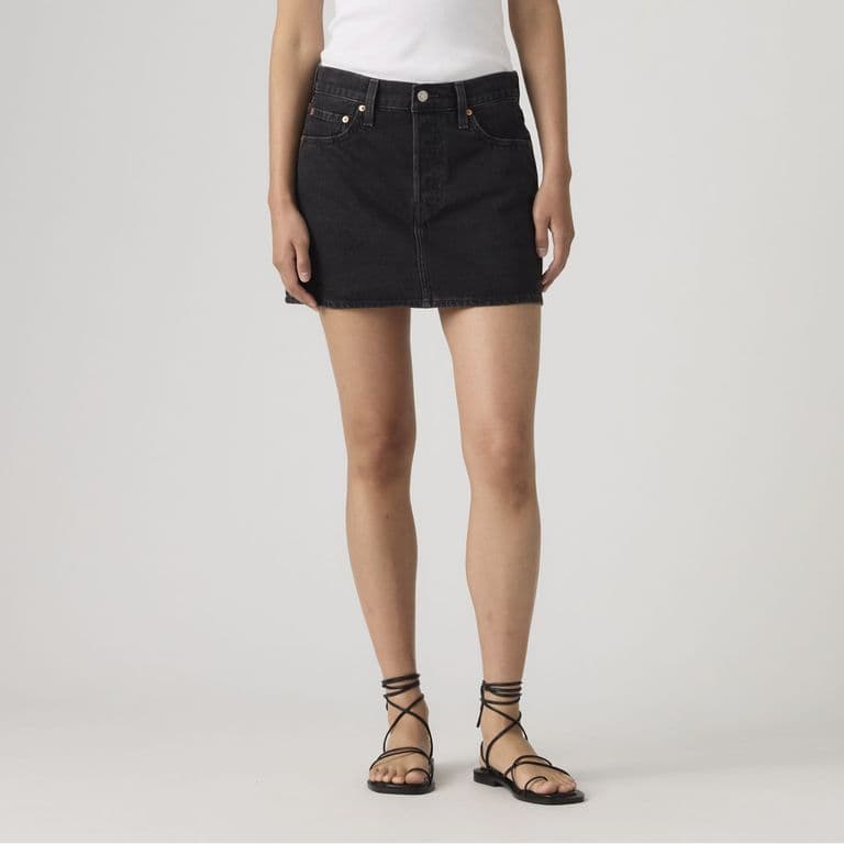 Falda Mujer Icon Skirt Negro Negro 29