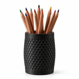 Portalapices Hexagonal Organizador De Escritorio Moderno