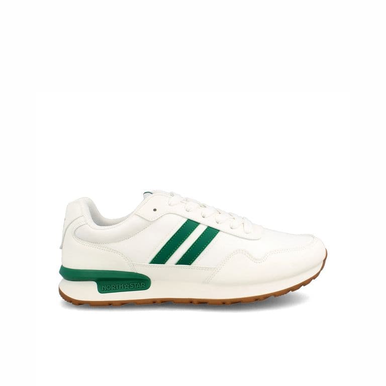 Zapatilla Hombre Abano Blanco/Verde Blanco 39