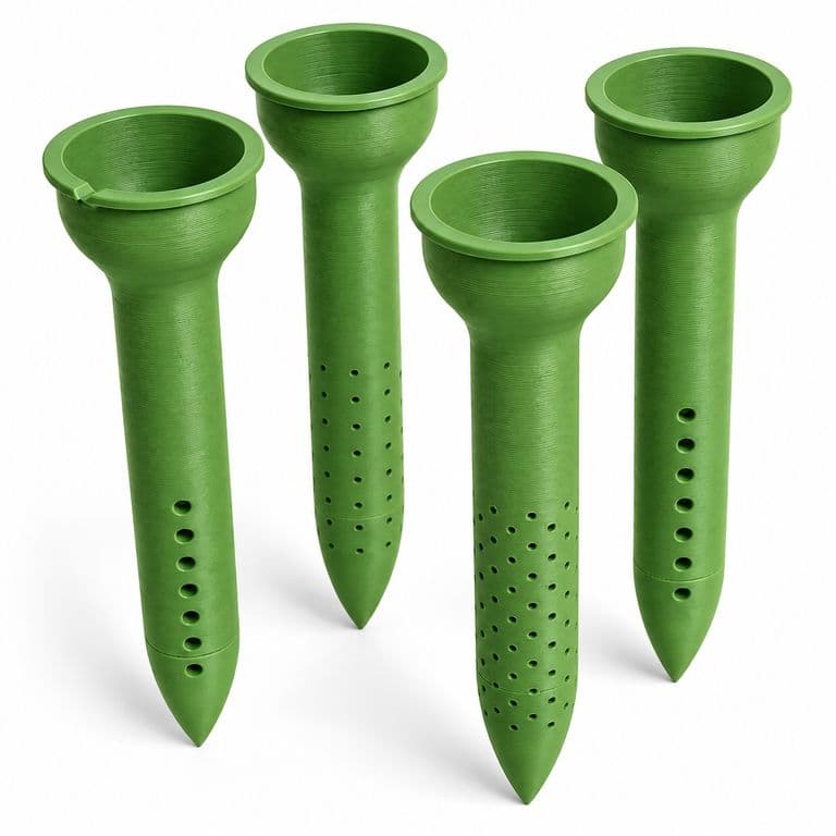 Punta de Riego para Plantas 3D - Pack 4 Unidades Verde Pasto