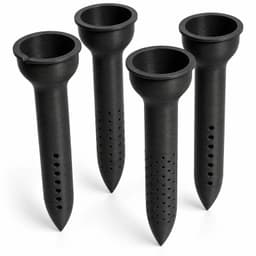 Punta de Riego para Plantas 3D - Pack 4 Unidades Negro