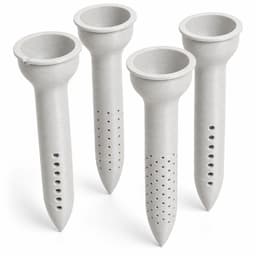 Punta de Riego para Plantas 3D - Pack 4 Unidades Blanco