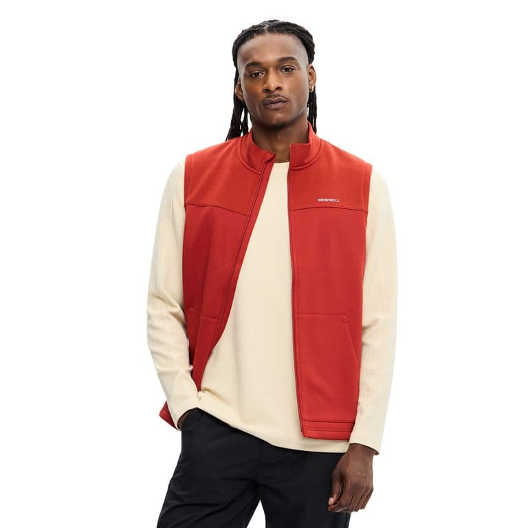 Polar Hombre Spruce Full Zip Vest Rojo Rojo XL