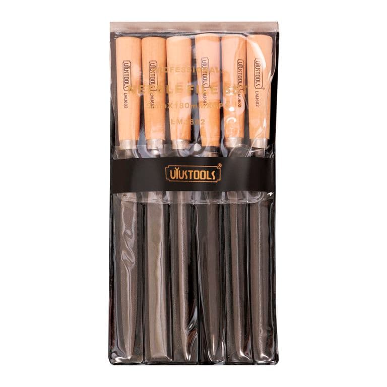 LIMA FINA MGO MADERA Set x6 UYUSTOOLS