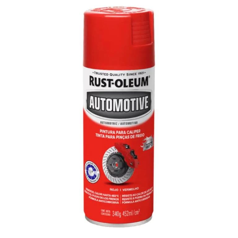 Spray Pintura Rust-Oleum Rojo para Caliper y Frenos 340 g