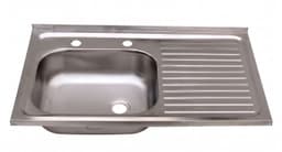 Lavaplatos Sobreponer 80x50 cm Secador Derecho Combinacion