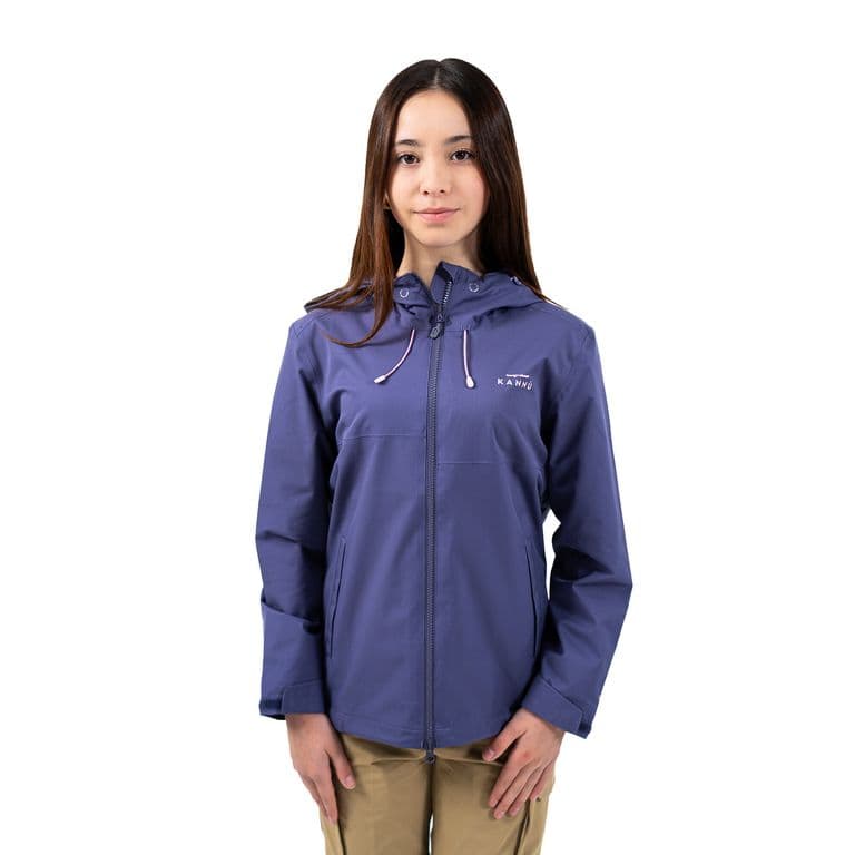 Parka Liviana Impermeable 10K10K Nina Maihue Morado 4