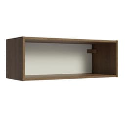 Mueble Aereo de Cocina 60 cm Nicho Abierto Marron 60x25x22 cm