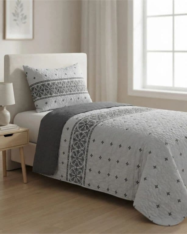 Set Cubrecama de Verano Plaza y Media 180x230 cm mas 1 Almohada