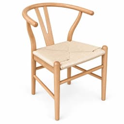 Silla Wishbone Madera Natural