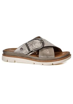 Sandalia Baku Plateado Plateado 36