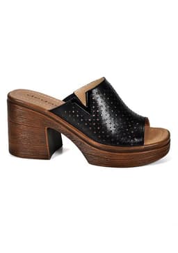 Sandalia Cuero Artis Negro Negro 36