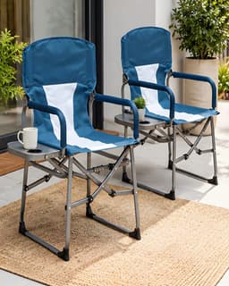 Pack 2 Sillas Plegables Portatiles para Hogar Eventos y Reuniones