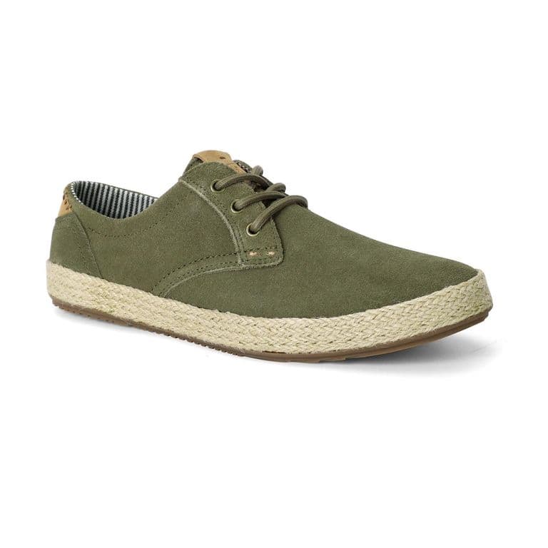 Alpargatas 24 Flex Hombre Cuero Vallarta Verde Verde 42