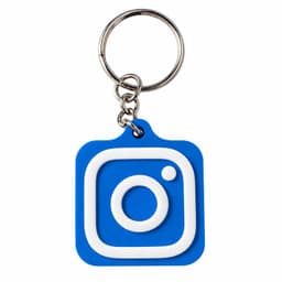 Llavero Instagram NFC Acceso Rapido A Redes Sociales Celeste