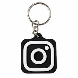 Llavero Instagram NFC Acceso Rapido A Redes Sociales Negro