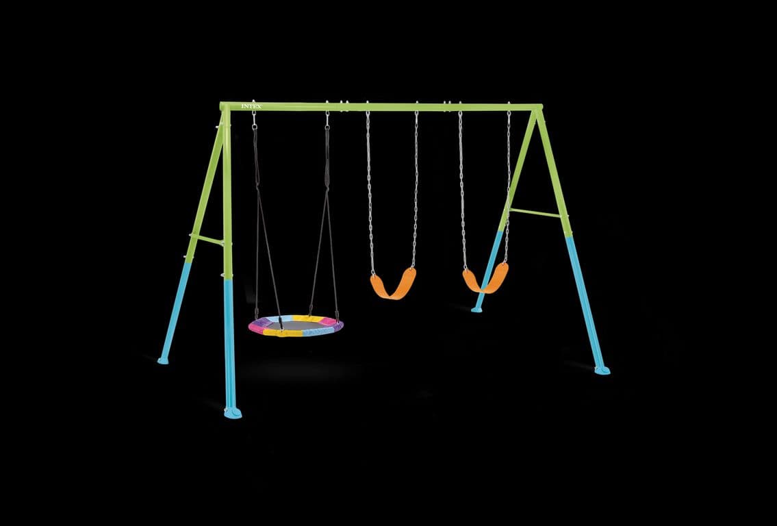 Set Columpio De 3 Accesorios Three Feature Swing 44133 Colorido