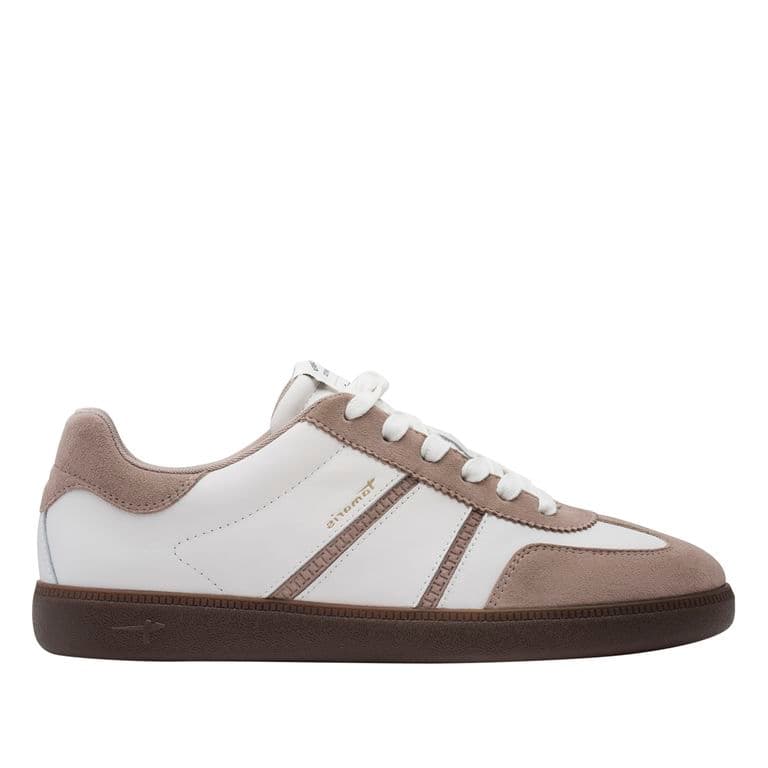 Zapatilla Mujer 23624-43 Blanca Gris Blanco 38