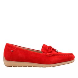 Mocasin Mujer 84600-44 Rojo Rojo 39.5