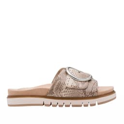 Sandalia Mujer 87106-42 Serpiente Beige Beige 37