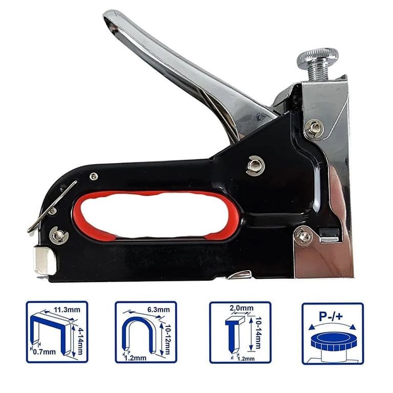 Grapadora Corchetera Manual 3 En 1 + Corchetes 300 PCS