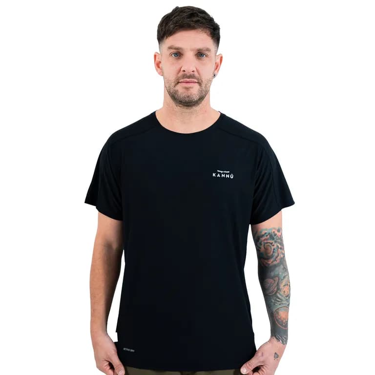 Polera Deportiva Antiolor Hombre Torrecilla Negro M
