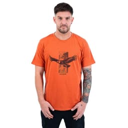 Polera Manga Corta Hombre Lifestyle Terracota S