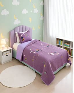 Cubrecamas Quilt De Verano Plaza y Media Ligero Y Transpirable