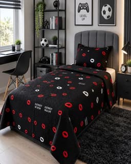 Cubrecamas Quilt De Verano Plaza y Media Ligero Y Transpirable Mas Almohada