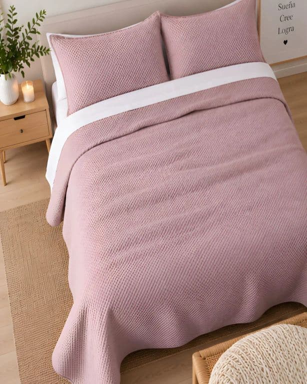 Cubrecama King Cadiz Ultra Soft Mashini 260x241