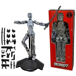 Figura Mision 13 Robot T13 Transparente Armada en Caja