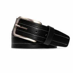 Cinturon Cuero Genuino Commo Negro Negro L