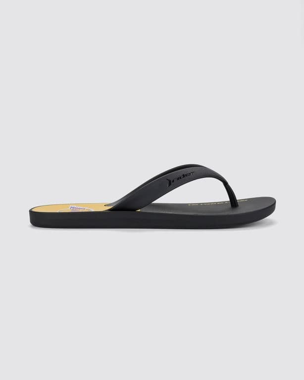 Sandalia Hombre Negro/Amarillo Core Lakes Negro 38-39