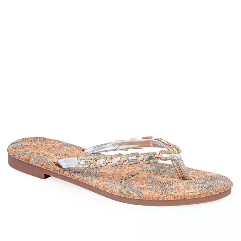 Sandalia Dama Sf Medalit Plateado 36