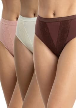 Pack 3 Calzones Maxi Algodon Mujer P310.80-ROS1 Rosa XL