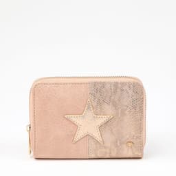 Billetera Mediana Stars Rose I-D Rosa TALLA UNICA