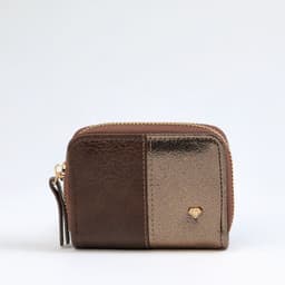 Billetera Chica Bogatell Brown I-D Cafe TALLA UNICA
