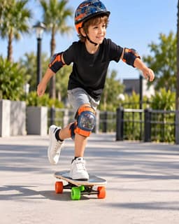 Kit Patineta Infantil Con Casco Y Kit Seguridad