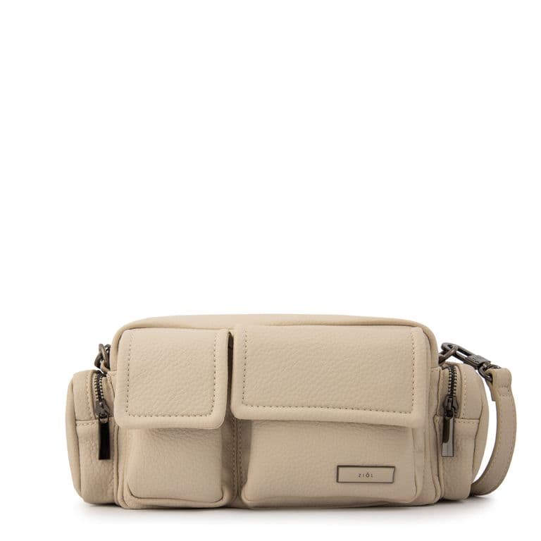 Cartera bandolera blair mediana blanco crudo Blanco TALLA UNICA