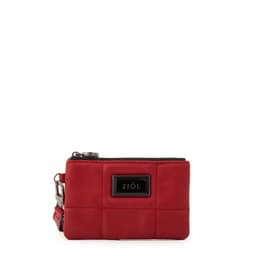 Monedero rectangular tanya pequena rojo Rojo TALLA UNICA
