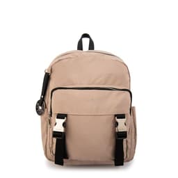 Mochila lexy grande beige oscuro Beige TALLA UNICA