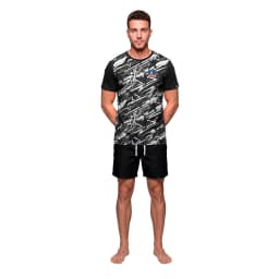 Pijama Hombre Algodon Verano Colo-Colo C2 Multicolor M